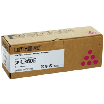 Картридж лазерный Ricoh SP C360E 408190 пурпурный (1500стр.) для Ricoh SP C360DNw/C360SNw/C360SFNw/C361SFNw 