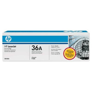 Картридж лазерный HP 36A CB436A черный (2000стр.) для HP LJ M1522x/M1120x/P1505x 