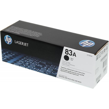 Картридж лазерный HP 83A CF283A черный (1500стр.) для HP LJ Pro M125nw/M127fw 