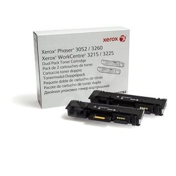 Картридж лазерный Xerox 106R02782 черный x2упак. (6000стр.) для Xerox Phaser 3052/3260 WC 3215/3225 