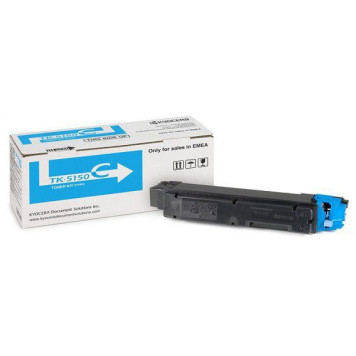 Картридж лазерный Kyocera 1T02NSCNL0 TK-5150C голубой (10000стр.) для Kyocera P6035cdn/M6035cidn/M6535cidn 