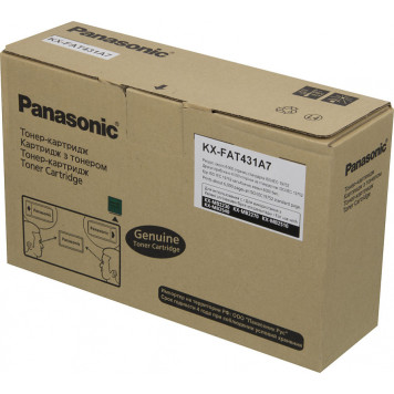 Картридж лазерный Panasonic KX-FAT431A7 черный (6000стр.) для Panasonic KX-MB2230/2270/2510/2540 -1