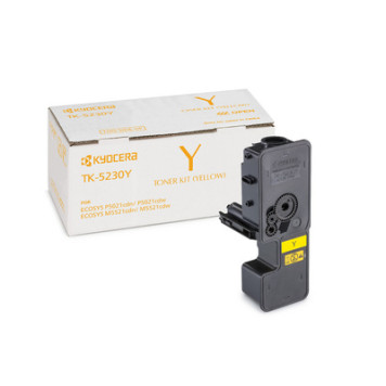 Картридж лазерный Kyocera 1T02R9ANL0 TK-5230Y желтый (2200стр.) для Kyocera P5021cdn/cdw M5521cdn/cdw 