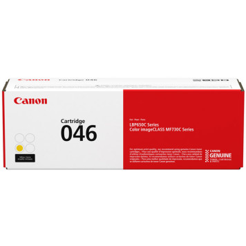 Картридж лазерный Canon 046 Y 1247C002 желтый (2300стр.) для Canon i-SENSYS LBP650/MF730 