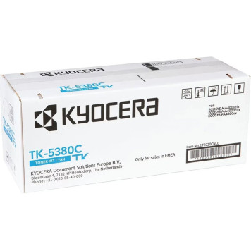 Картридж лазерный Kyocera TK-5380C 1T02Z0CNL0 голубой (10000стр.) для Kyocera PA4000cx/MA4000cix/MA4000cifx 