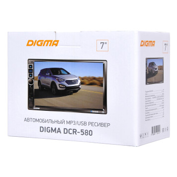 Автомагнитола Digma DCR-580 2DIN 4x50Вт -5