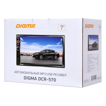 Автомагнитола Digma DCR-570 2DIN 4x50Вт -5