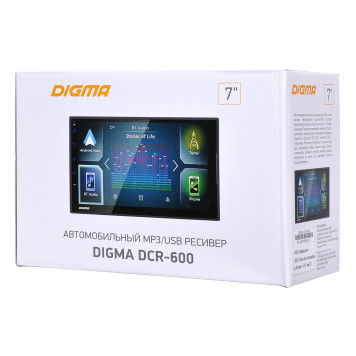 Автомагнитола Digma DCR-600 2DIN 4x50Вт -5