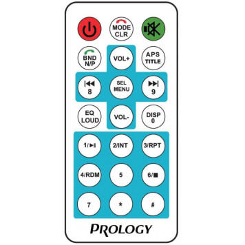 Автомагнитола Prology CMX-210 1DIN 4x55Вт -5