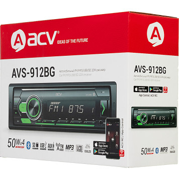Автомагнитола ACV AVS-912BG 1DIN 4x50Вт -1