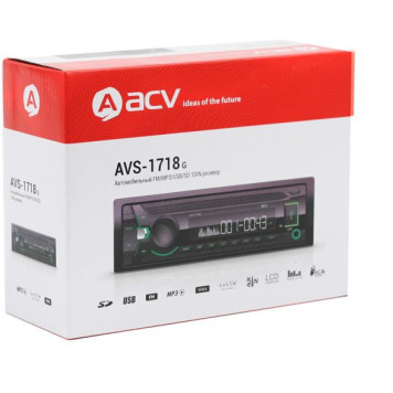Автомагнитола ACV AVS-1718G 1DIN 4x45Вт -5