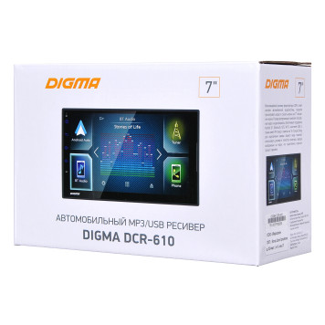Автомагнитола Digma DCR-610 2DIN 4x50Вт -5
