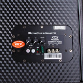Сабвуфер автомобильный Kicx AP300BPA 300Вт активный (30см/12