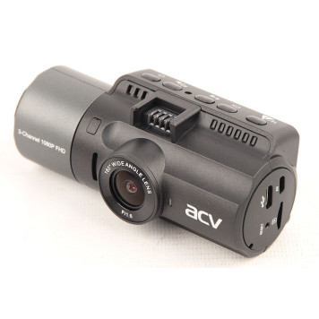 Видеорегистратор ACV GQ914 черный 5.1Mpix 1440x2560 1440p 160гр. GPS Hisilicon Hi3559V200 -4