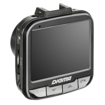 Видеорегистратор Digma FreeDrive 206 Night FHD черный 2Mpix 1080x1920 1080p 170гр. GP5168 -9