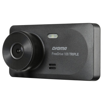 Видеорегистратор Digma FreeDrive 109 TRIPLE черный 1Mpix 1080x1920 1080p 150гр. JL5601 -14