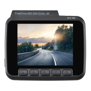 Видеорегистратор Digma FreeDrive 600-GW DUAL 4K черный 4Mpix 2160x2880 2160p 150гр. GPS NTK96660 -21
