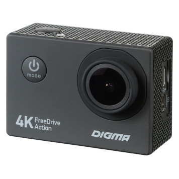 Видеорегистратор Digma FreeDrive Action 4K черный 8Mpix 2160x3840 2160p 140гр. -16