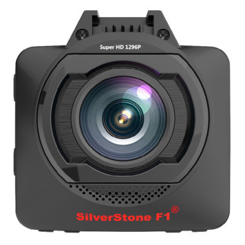 Видеорегистратор Silverstone F1 HYBRID mini pro черный 4Mpix 1296x2304 1296p 170гр. GPS внутренняя память:1Gb Ambarella A12A35 -13