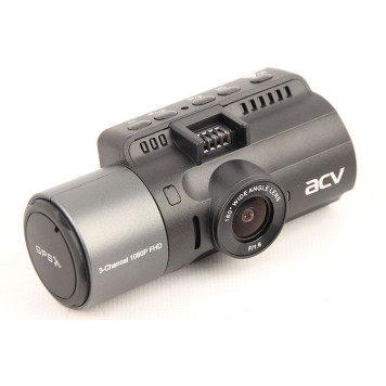 Видеорегистратор ACV GQ914 черный 5.1Mpix 1440x2560 1440p 160гр. GPS Hisilicon Hi3559V200 