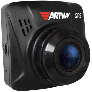 Видеорегистратор Artway AV-397 GPS Compact черный 12Mpix 1080x1920 1080p 170гр. GPS -1