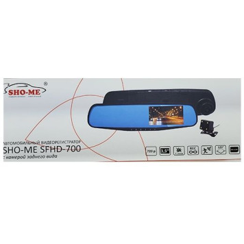 Видеорегистратор Sho-Me SFHD-700 черный 3Mpix 720x1280 720p 120гр. GP2247 -1
