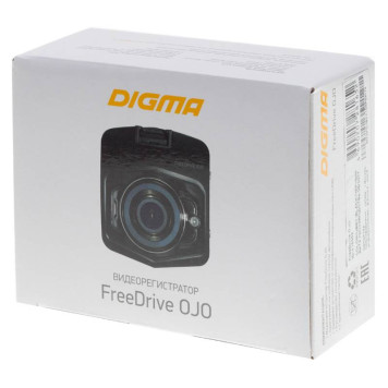 Видеорегистратор Digma FreeDrive OJO черный 0.3Mpix 480x640 480p 70гр. GPDV6624 -2