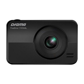 Видеорегистратор Digma FreeDrive 119 DUAL черный 1.3Mpix 1080x1920 1080p 140гр. GP2247 