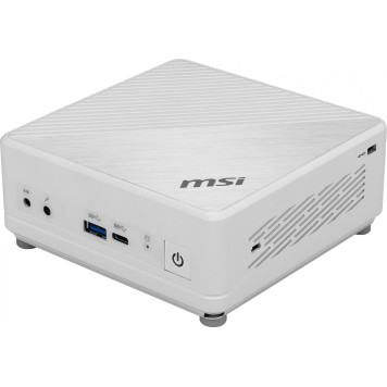 Неттоп MSI Cubi 5 10M-626RU i3 10110U (2.1) 8Gb SSD250Gb UHDG Free DOS GbitEth WiFi BT 65W белый 