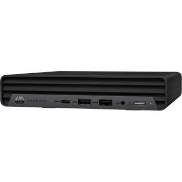 ПК HP ProDesk 400 G6 DM i3 10100T (3)/8Gb/SSD256Gb/UHDG 630/Windows 10 Professional 64/GbitEth/65W/клавиатура/мышь/черный -1