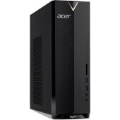 ПК Acer Aspire XC-830 Cel J4025 (2)/4Gb/SSD128Gb/UHDG 600/Endless/GbitEth/65W/черный