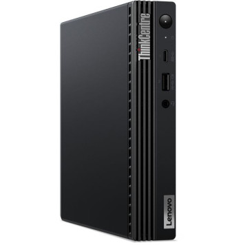 ПК Lenovo ThinkCentre Tiny M70q-2 slim i3 10105T (3) 8Gb SSD256Gb UHDG 630 Windows 10 Professional 64 GbitEth WiFi BT 65W клавиатура мышь черный 