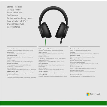 Проводная гарнитура Microsoft черный для: Xbox Series/One (MS8LI-00002) -13