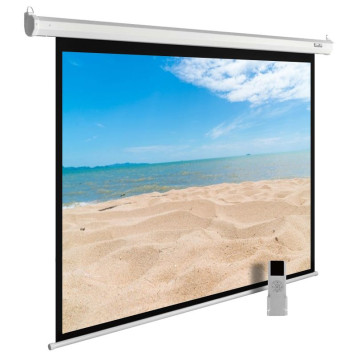 Экран Cactus 180x240см MotoExpert CS-PSME-240x180-WT 4:3 настенно-потолочный рулонный белый (моторизованный привод) -1