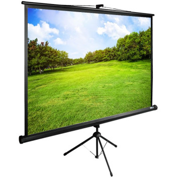 Экран Cactus 150x200см TriExpert CS-PSTE-200x150-BK 4:3 напольный рулонный черный -1