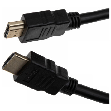 Кабель аудио-видео Cactus CS-HDMI.1.4-5 HDMI (m)/HDMI (m) 5м. Позолоченные контакты черный -1