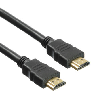 Кабель аудио-видео Buro HDMI 2.0 HDMI (m)/HDMI (m) 1м. Позолоченные контакты черный (BHP HDMI 2.0-1) -1