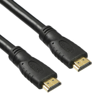 Кабель аудио-видео Buro HDMI 2.0 HDMI (m)/HDMI (m) 15м. Позолоченные контакты черный (BHP HDMI 2.0-15) -1