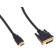 Кабель аудио-видео Buro HDMI (m)/DVI-D (Dual Link) (m) 1.8м. Позолоченные контакты черный (BHP RET HDMI_DVI18) 