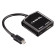 Адаптер аудио-видео Hama H-54510 HDMI (f)/Micro HDMI (m) 0.2м. черный (00054510) 