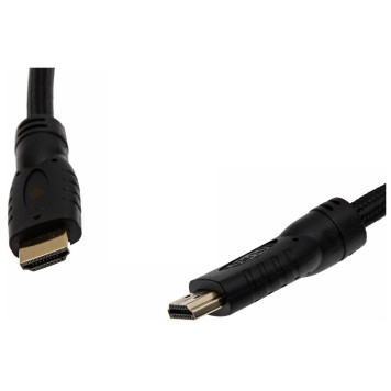Кабель аудио-видео Cactus CS-HDMI.2-10 HDMI (m)/HDMI (m) 10м. Позолоченные контакты черный -5