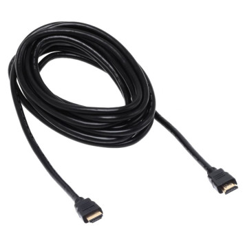 Кабель аудио-видео Buro HDMI 1.4 HDMI (m)/HDMI (m) 5м. Позолоченные контакты черный (BHP RET HDMI50-2) -5