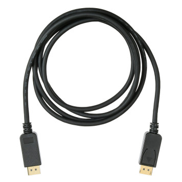 Кабель аудио-видео Buro V.1.2 DisplayPort (m)/DisplayPort (m) 2м. Позолоченные контакты черный (BHP DPP_1.2-2) -2