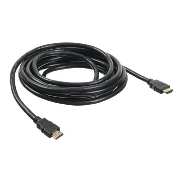 Кабель аудио-видео Buro HDMI 2.0 HDMI (m)/HDMI (m) 5м. Позолоченные контакты черный (BHP HDMI 2.0-5) -3