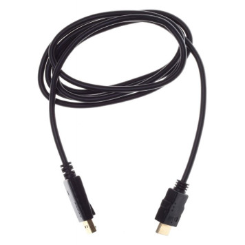 Кабель аудио-видео Buro DisplayPort (m)/HDMI (m) 1.8м. феррит.кольца Позолоченные контакты черный (BHP RET HDMI_DPP18) -5
