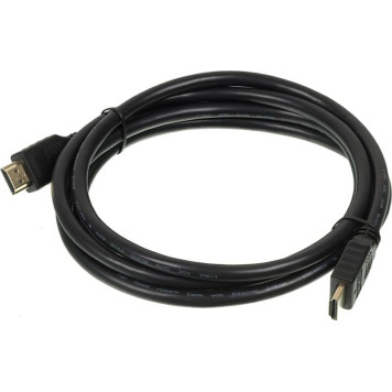 Кабель аудио-видео Buro HDMI 2.0 HDMI (m)/HDMI (m) 2м. Позолоченные контакты черный (BHP HDMI 2.0) 