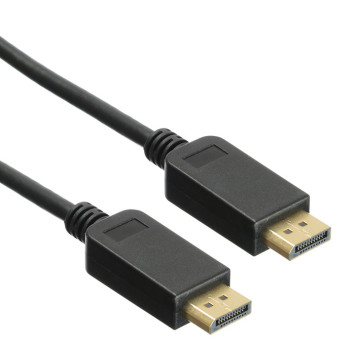 Кабель аудио-видео Buro V.1.2 DisplayPort (m)/DisplayPort (m) 2м. Позолоченные контакты черный (BHP DPP_1.2-2) -1