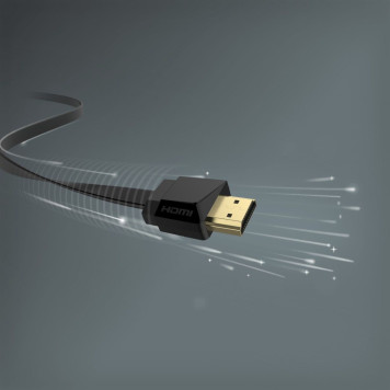 Кабель аудио-видео Hama H-205013 HDMI/HDMI (f) 1.5м. Позолоченные контакты черный (уп.:1шт) (00205013) -1