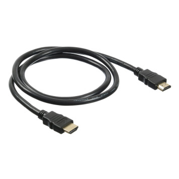 Кабель аудио-видео Buro HDMI 2.0 HDMI (m)/HDMI (m) 1м. Позолоченные контакты черный (BHP HDMI 2.0-1) -3