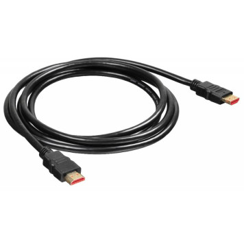 Кабель аудио-видео Buro HDMI 1.4 HDMI (m)/HDMI (m) 2м. Позолоченные контакты черный (BHP) 